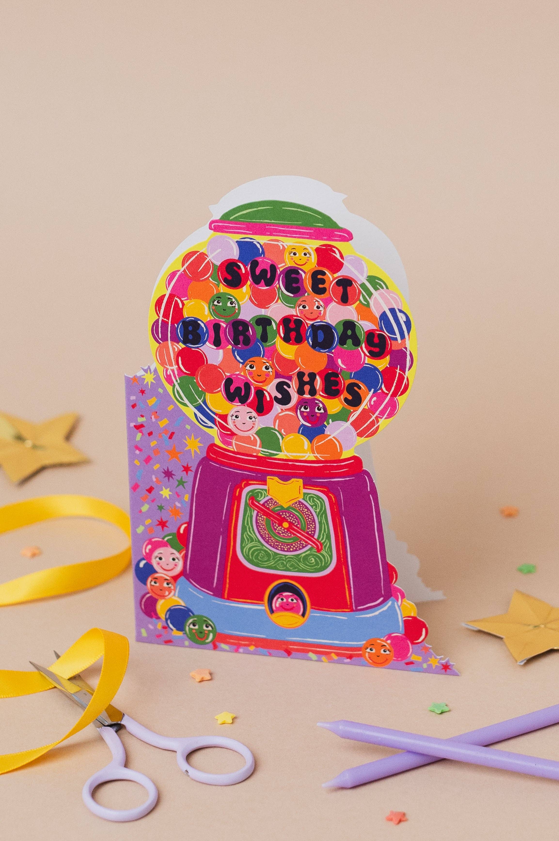 Cath Tate Cards - Wholesale Birthday Card - CANDY BIRTHDAY2