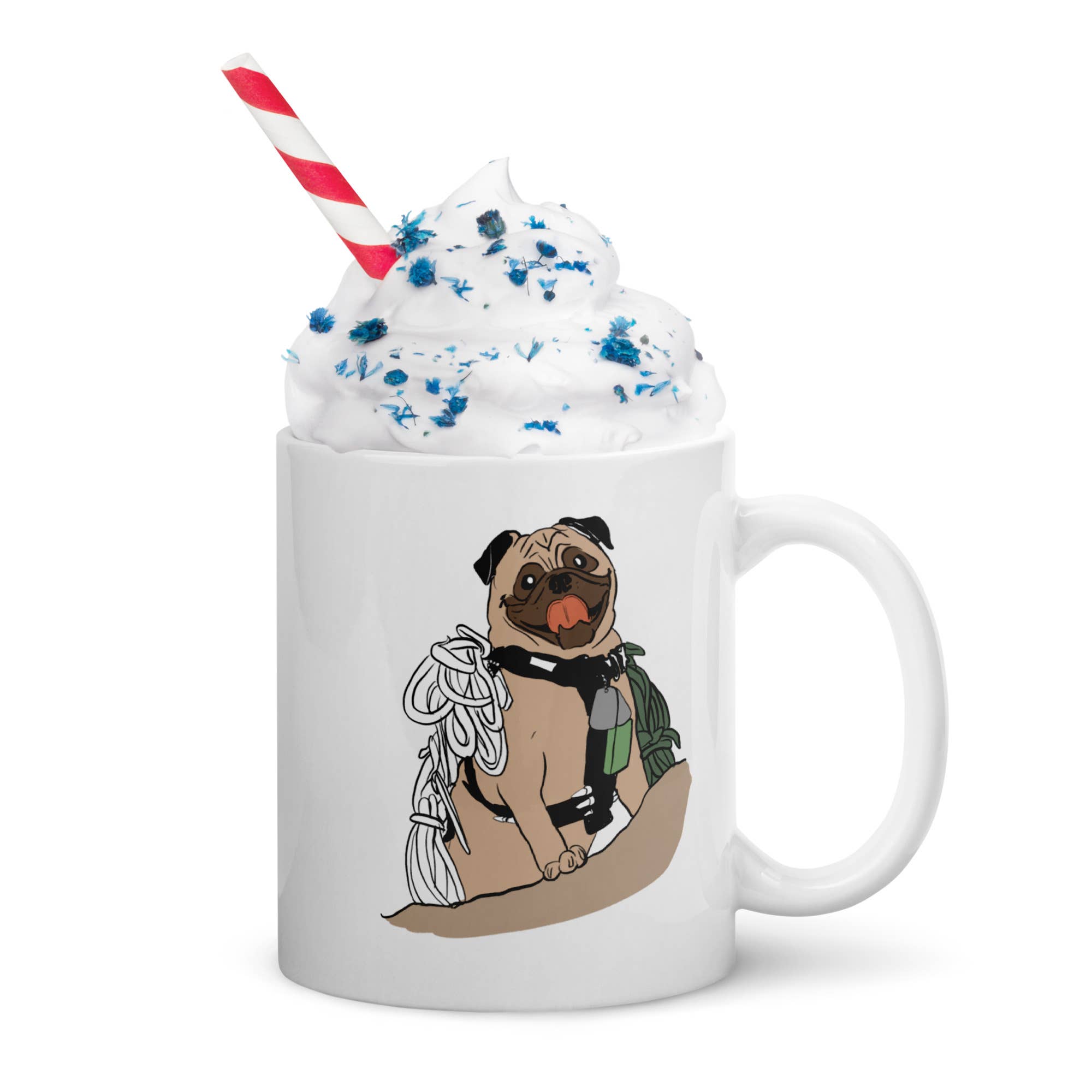 Club No-Kill 2027 Coffee Mugs - Wholesale Coffee Mug - Vinny the Pug Coffee Mugs                     11
