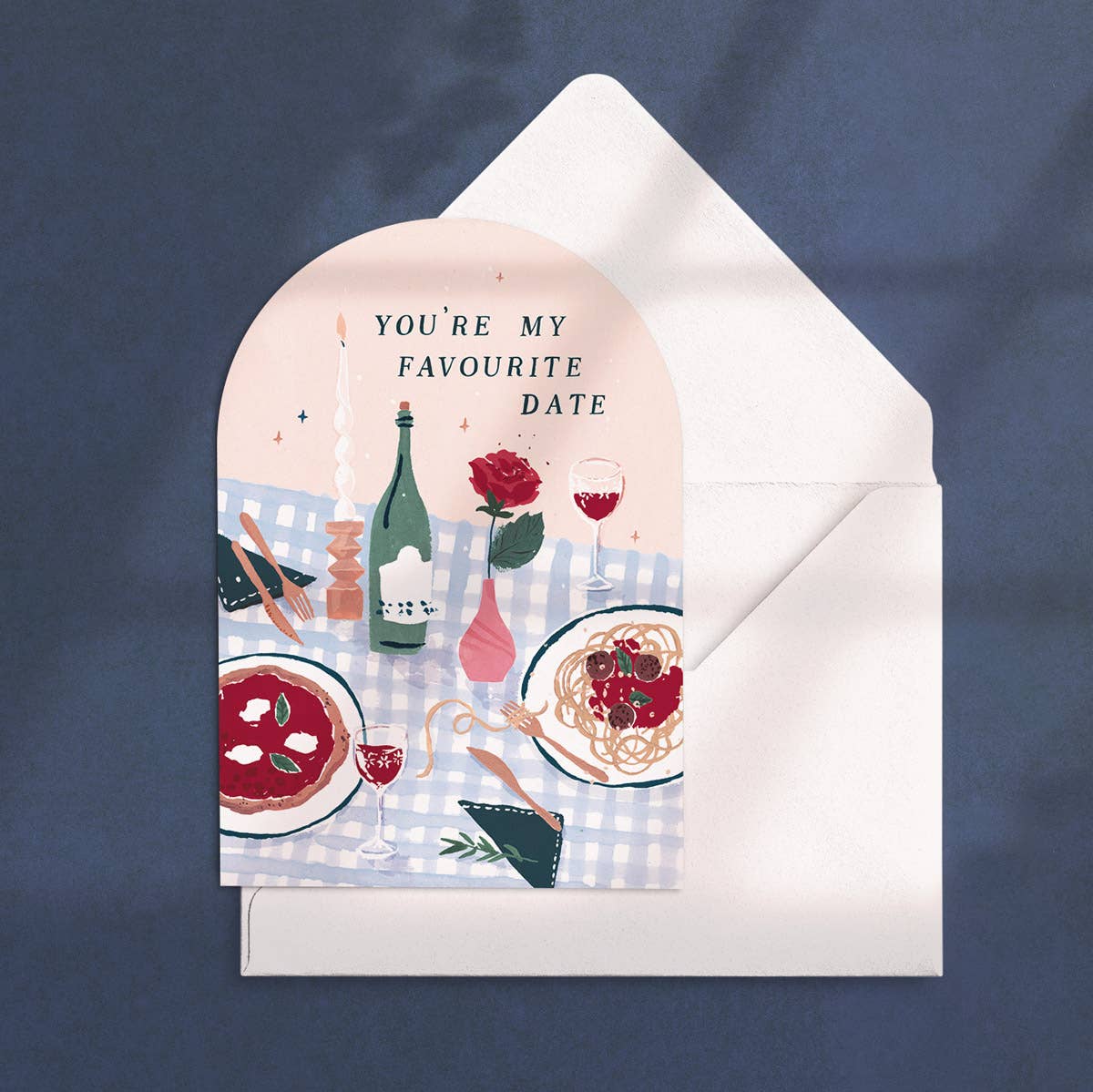 Sister Paper Co. - Venta al por mayor Tarjetas de aniversario - Tarjeta de fecha favorita | Tarjeta de amor | Tarjetas de aniversario6
