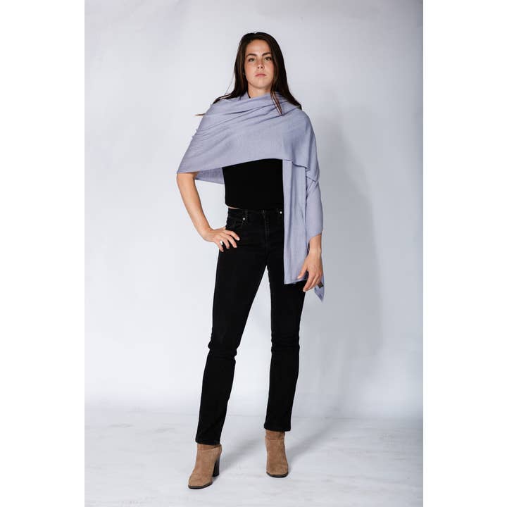 Alchemy Story - Wholesale Wrap - Women's - Cashmere Travel Wrap | Lavender1