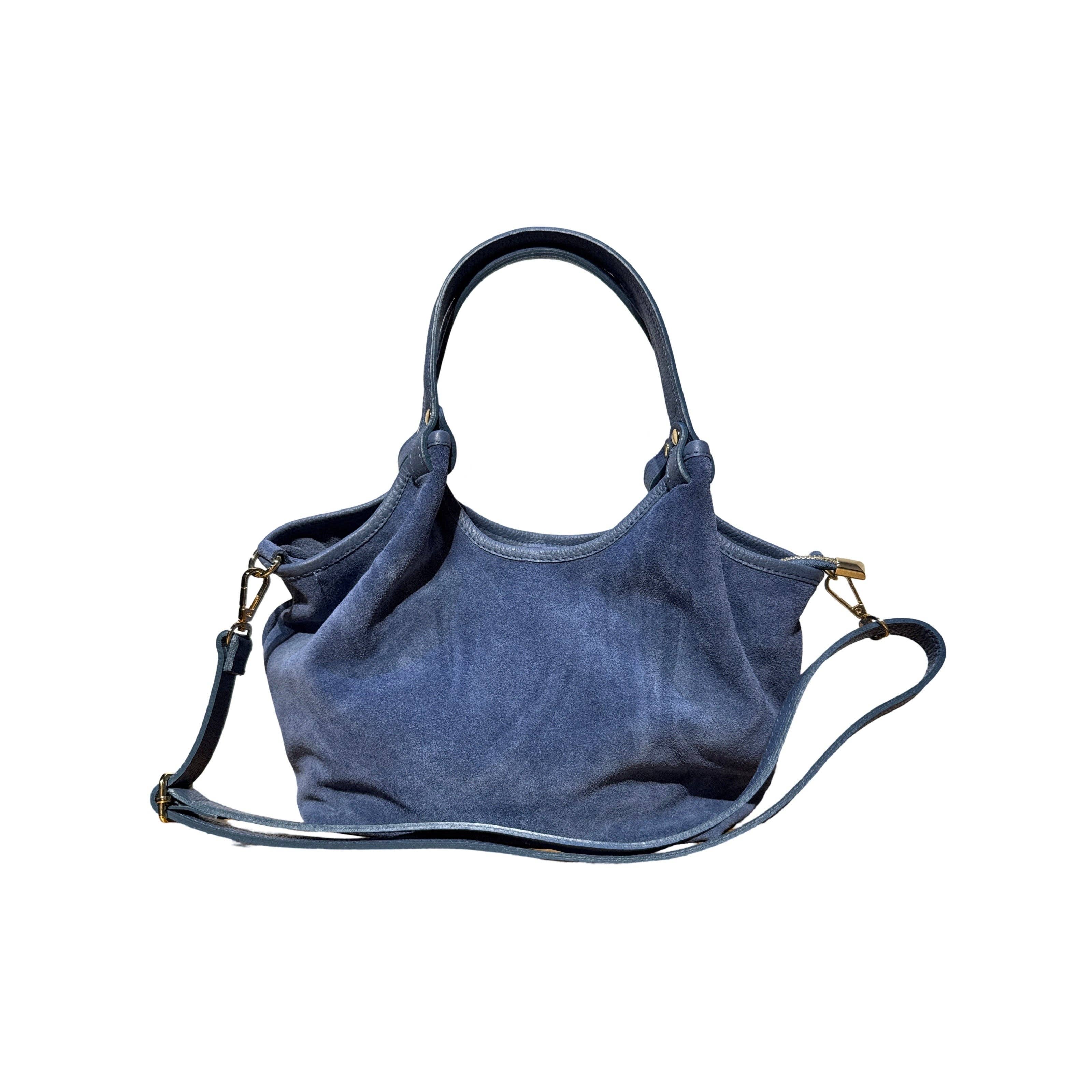 Louisa lee - Wholesale Shoulder Bag - Women's - OLGA MEDIUM SUEDE LEATHER BAG SEPARATION6