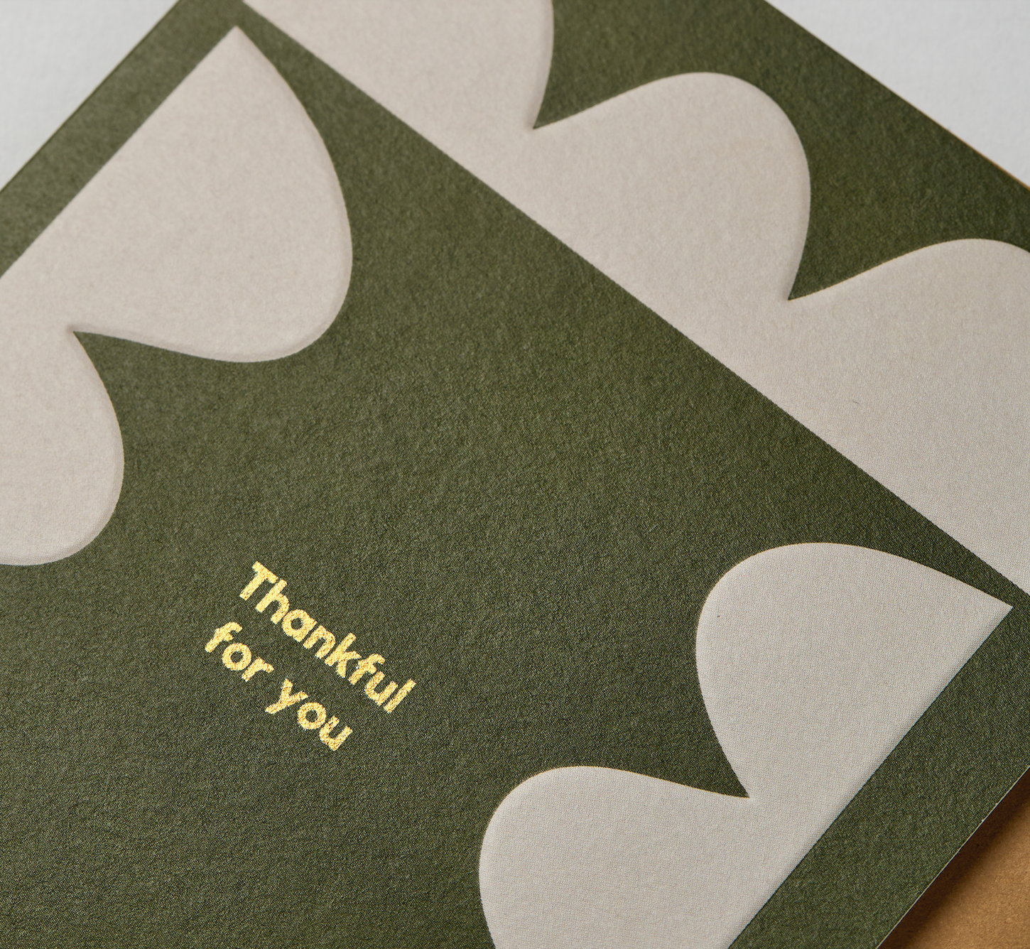 Kinshipped - Wholesale Thank You Card - THANKFUL FOR YOU EMBOSSED GREETING CARD1