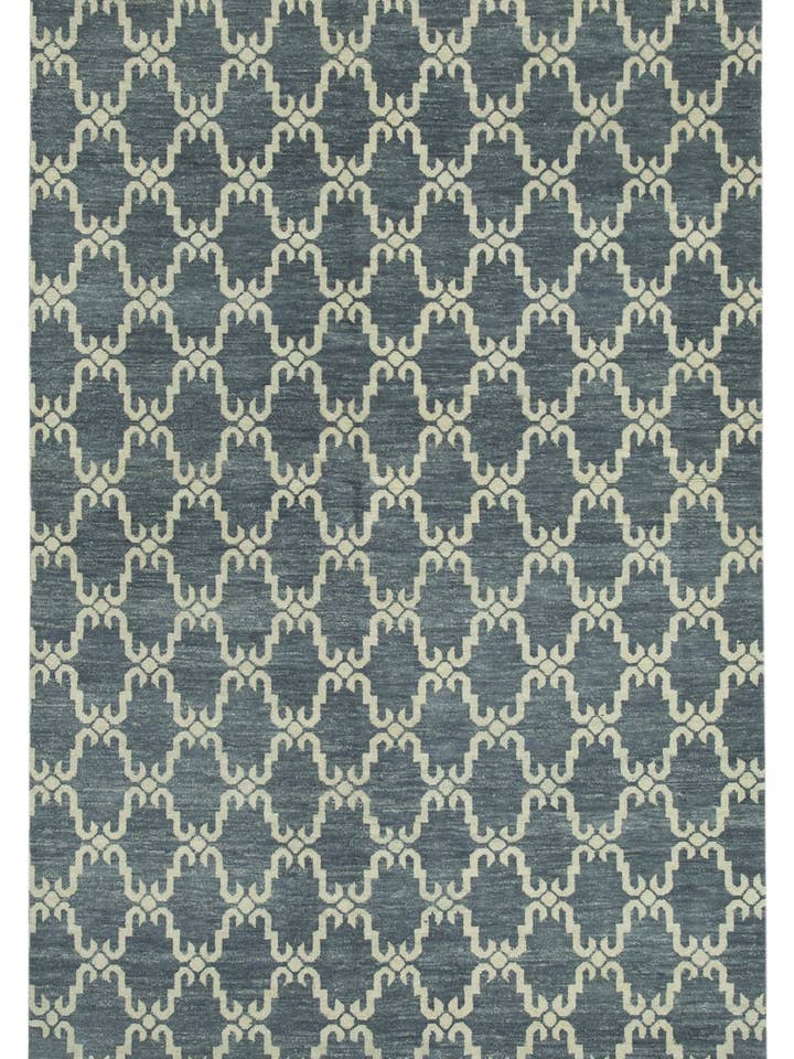 Tapete Marroquino Azul 6x9 - 37497 por atacado de RUG N CARPET