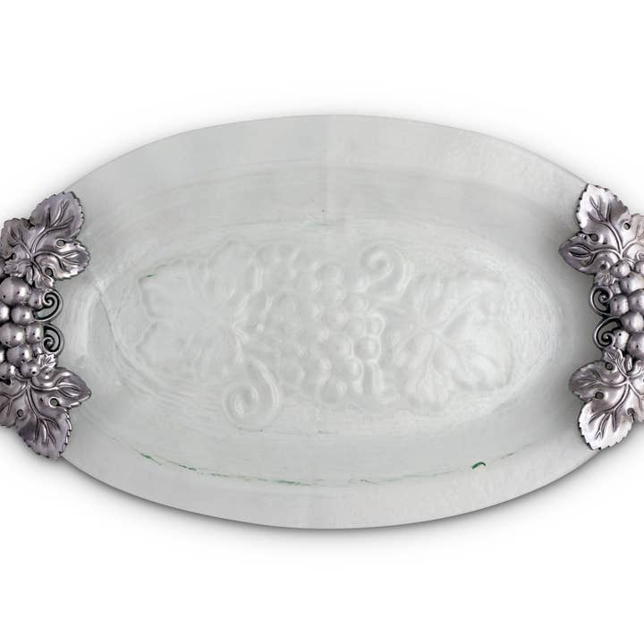 Arthur Court - Wholesale Platter - Grape Glass Platter