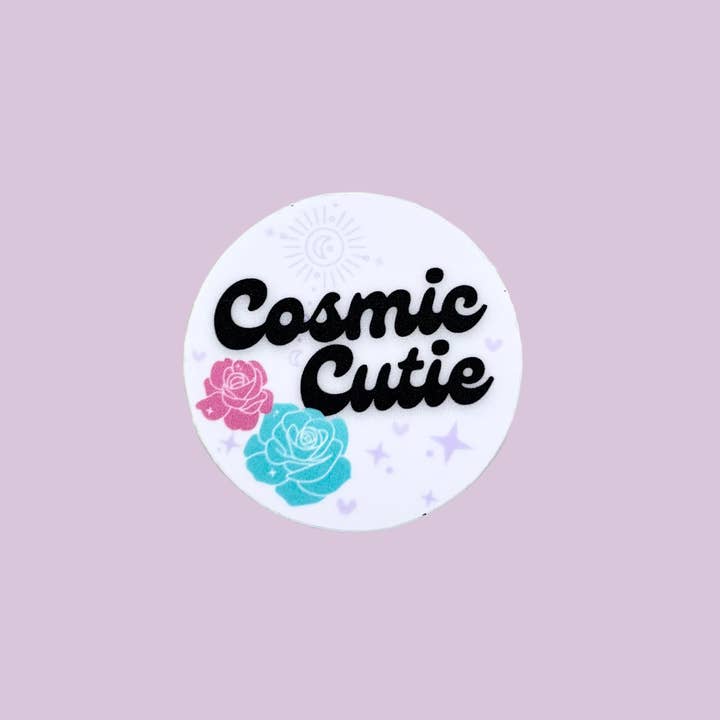Cosmic Cutie Sticker for wholesale by Infinite Self Love