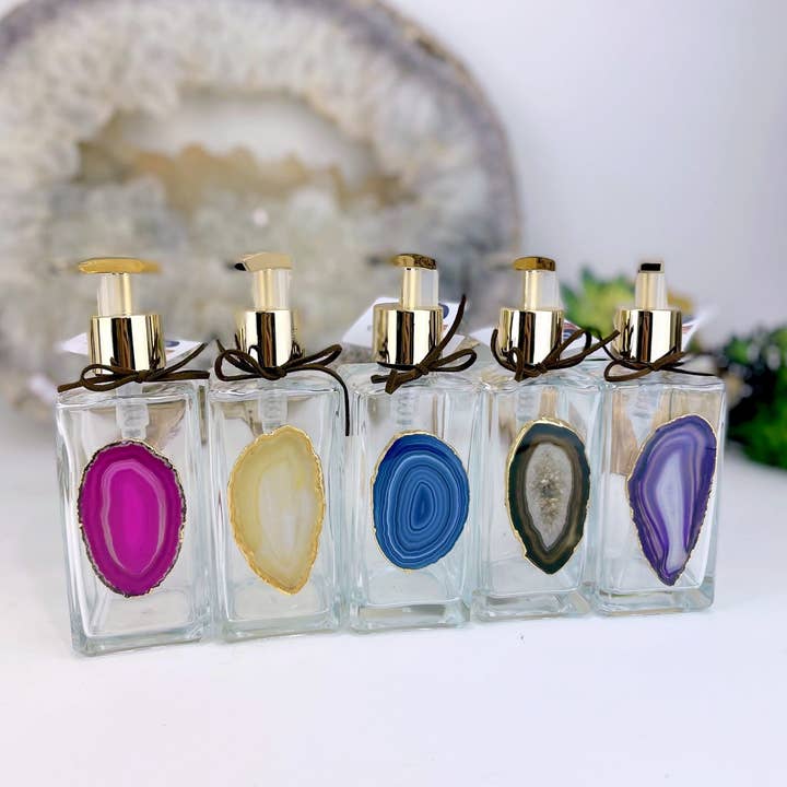 Rock Paradise - Wholesale Soap Dispenser - Agate Soap Dispensers Crystals Liquidation Sale8