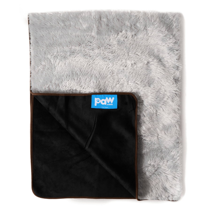 Paw Brands - Wholesale Pet Blanket - Dog - PupProtector™ Short Fur Waterproof Throw Blanket - Grey4
