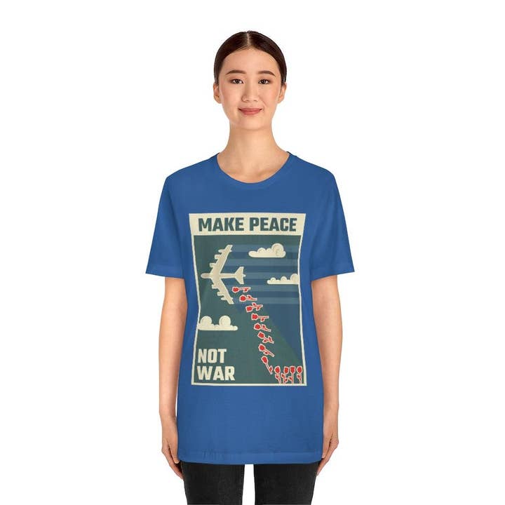 Vintage Anti-War Propaganda T-Shirt for wholesale by King Killers