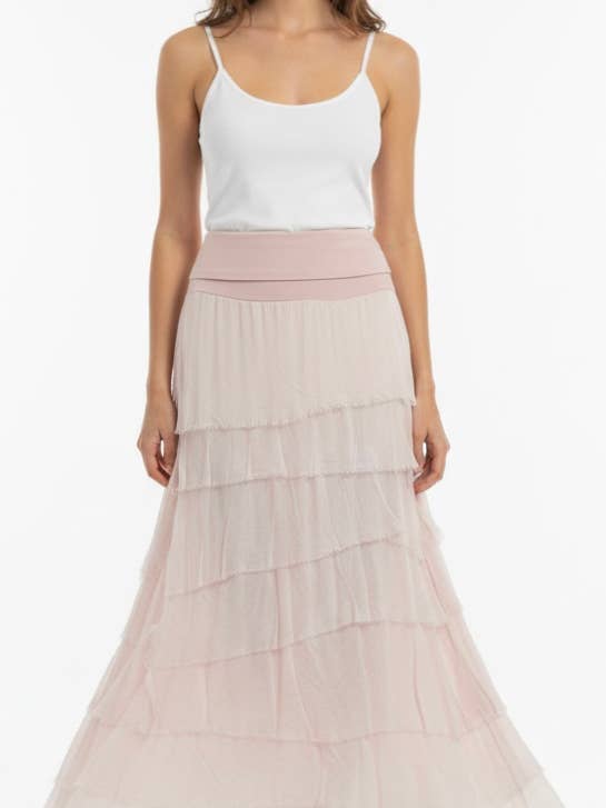 Karamel Collection - Vente Jupe – femme - Jupe en soie à volants
Aucun tarif ne sera ajouté8