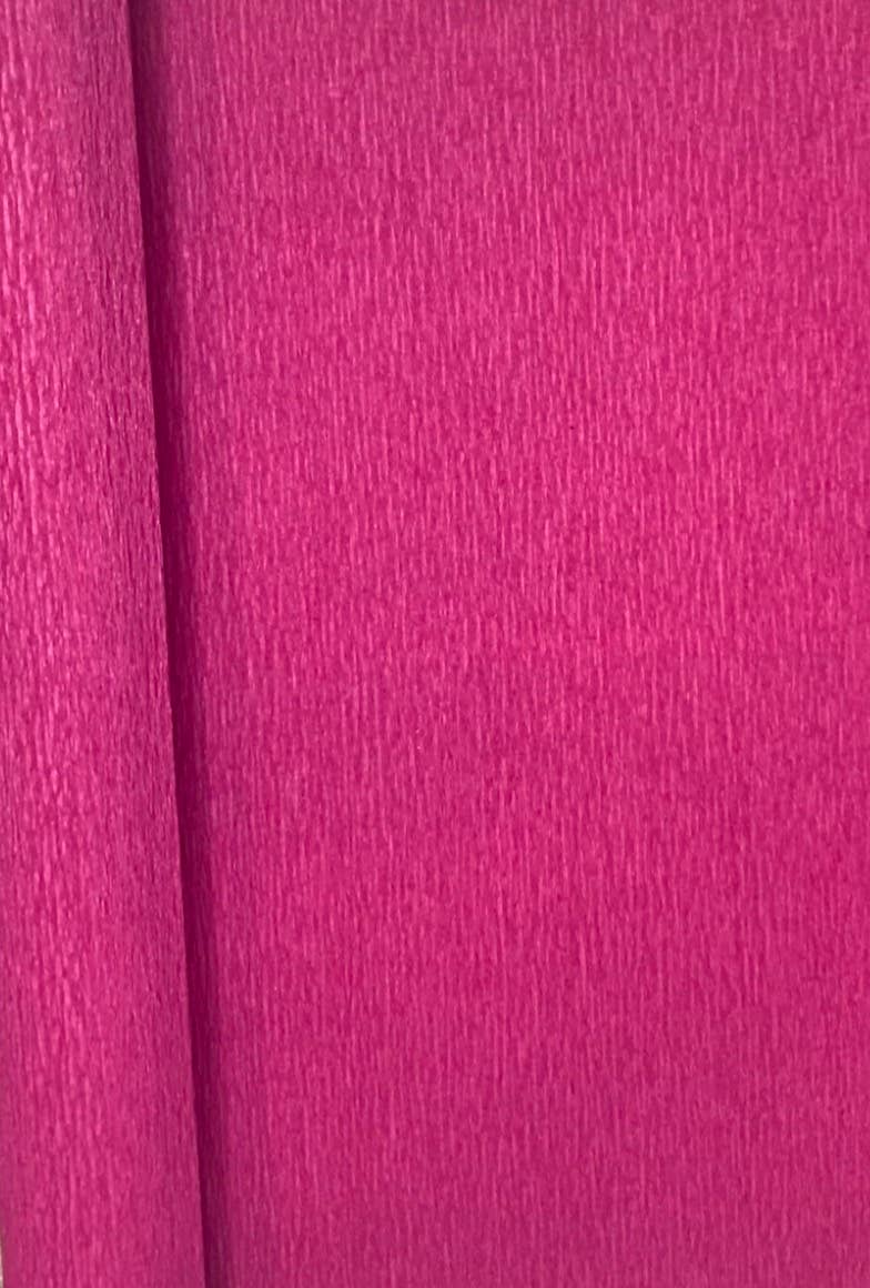 Petals and Pearls Design – wholesale Craft supplies – Dark Pink Heavy Florist Crepe2