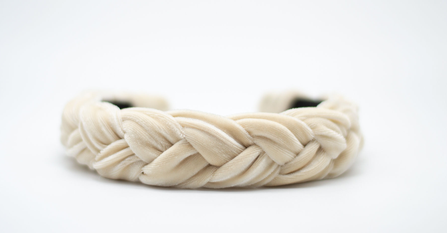 Femme Faire – wholesale Fashion headband – women's – Braided Headband - Velvet Headband - Women's Headband1