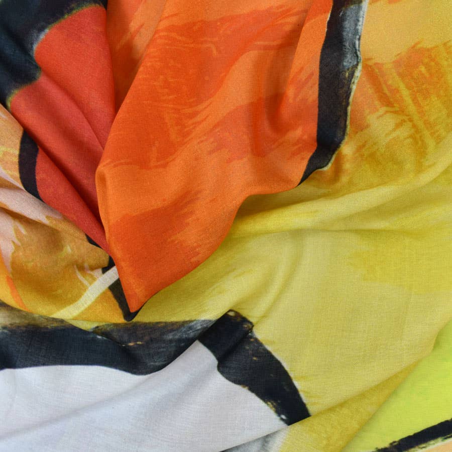 Alaranjado Cachecol Harvey Circle para venda a revendedores na Faire3