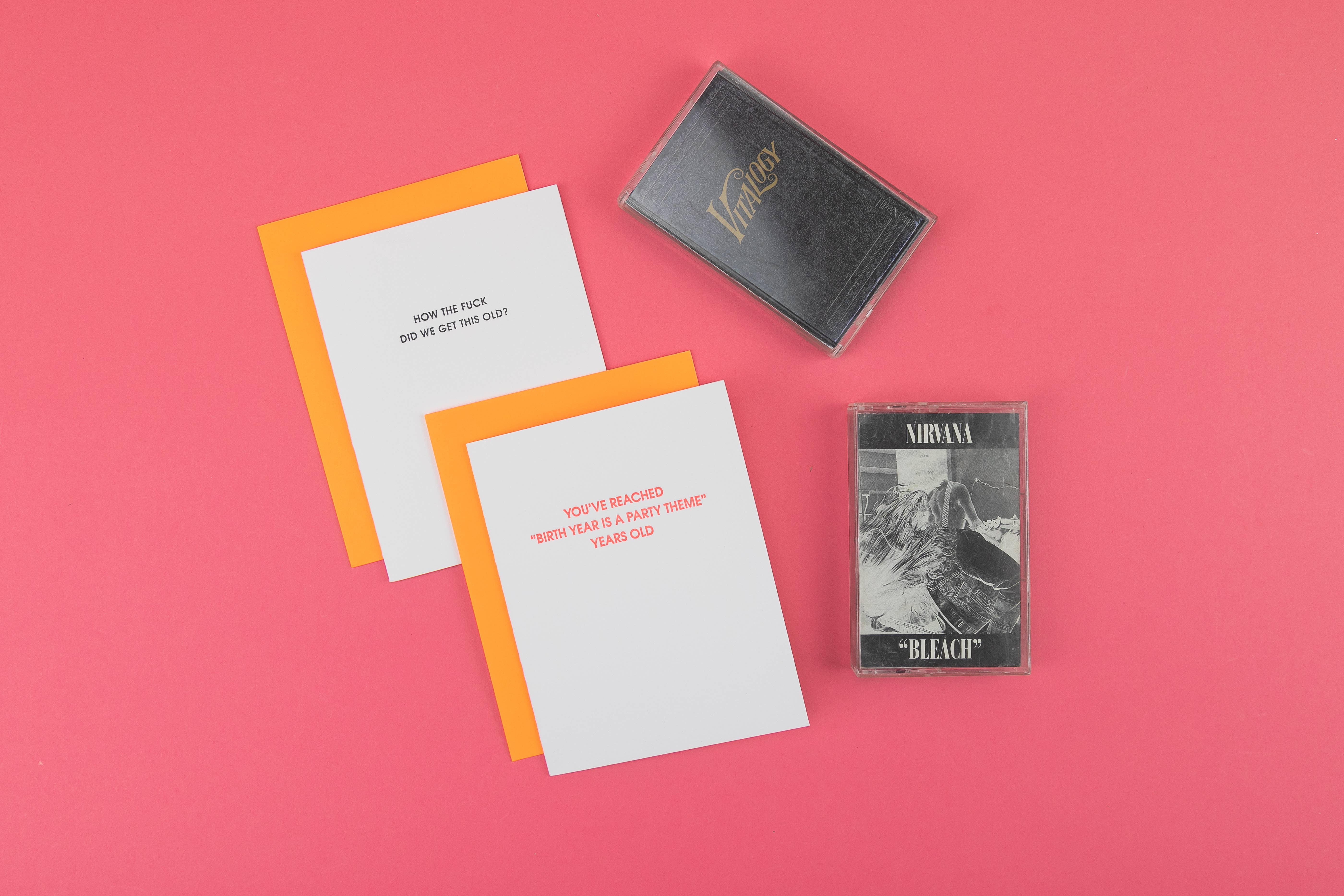 Chez Gagné - Wholesale Birthday Card - How The Fuck Did We Get This Old? - Funny Birthday Card6