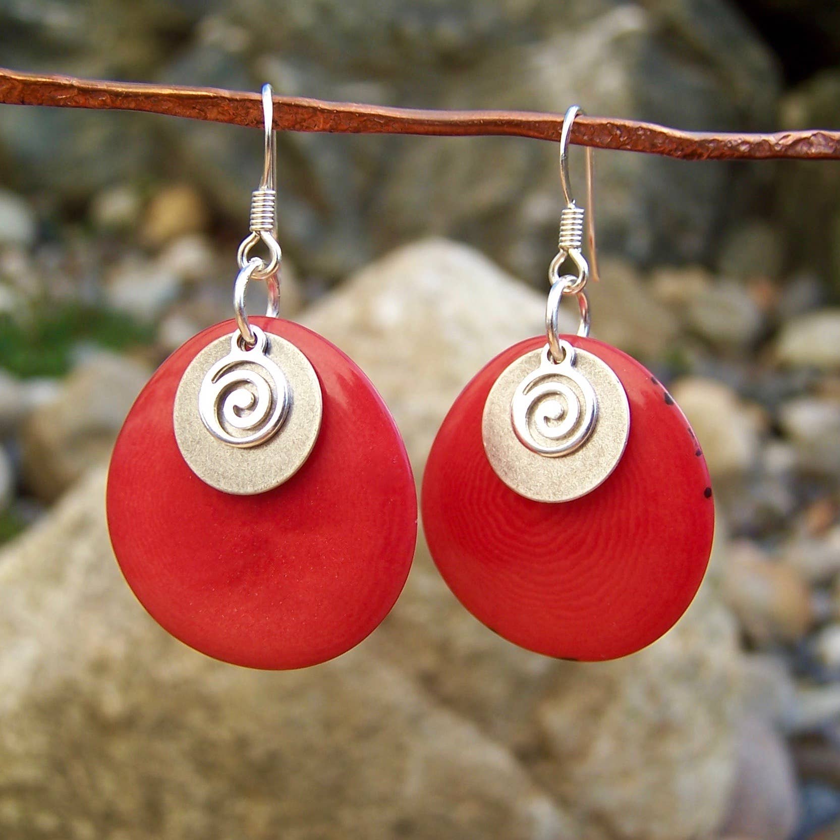 Jo Bird Jewelry – wholesale Dangle earrings – Tagua Earrings2