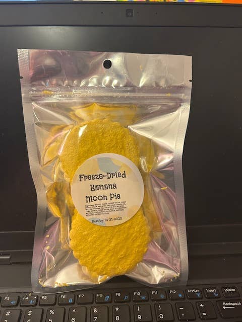 Freeze Dried Moonpie for wholesale by Freeze Dried Pickle Favorites and more