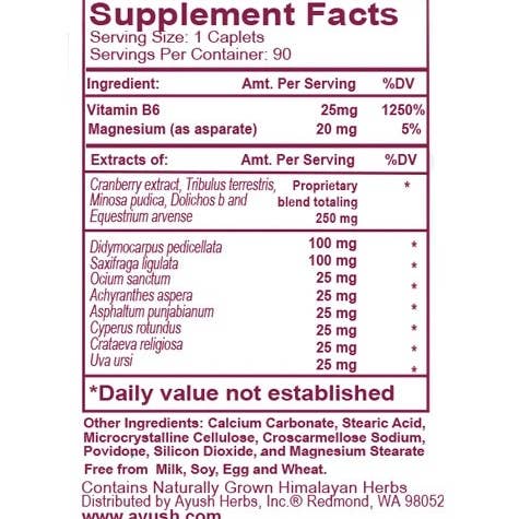 Katie's Pet Products – Großhandel Nahrungsergänzungsmittel für Haustiere – Katze/Hund – AYUSH RENTONE - Harnwege und Nieren - 90 Kapseln3