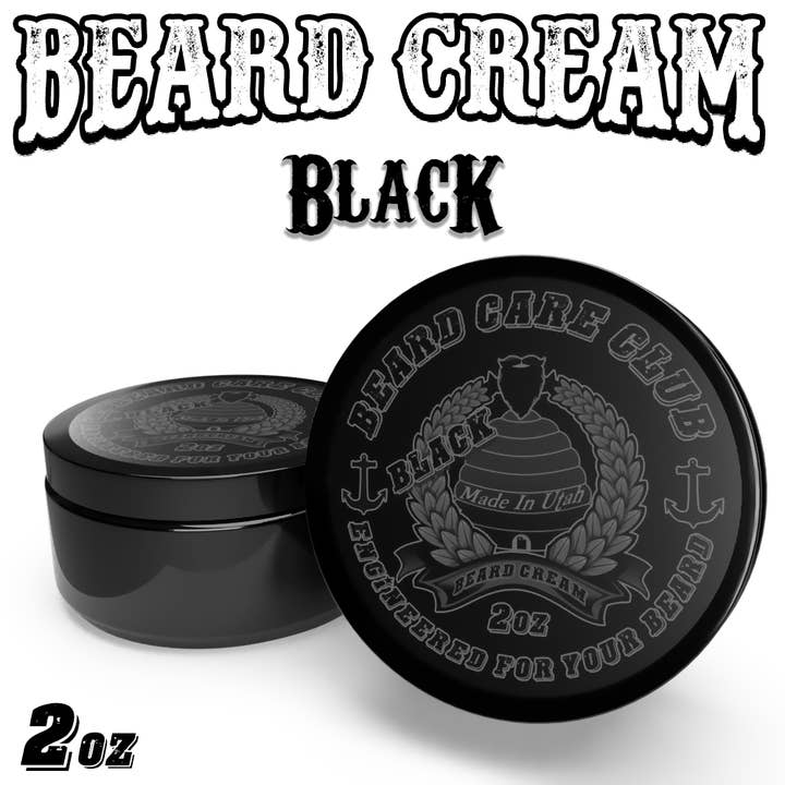 Crème à barbe noire pour la vente par Beard Care Club