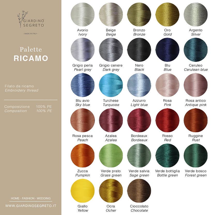 Giardino Segreto - Wholesale Pouch - Women's - Customizable cotton sponge clutch4