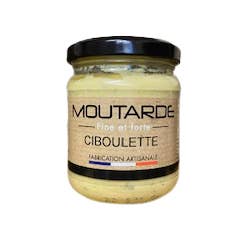 LA MOUTARDERIE CONFISERIE DE NOUVELLE AQUITAINE - Wholesale Mustard - Fine and strong mustard with chives