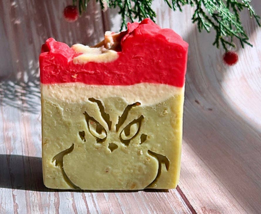 LaVic Organics - Wholesale Bar Soap - The Grinch | Avocado soap |
