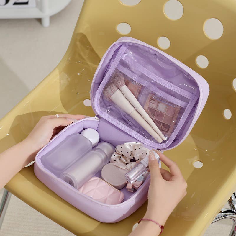 wandf - Wholesale Makeup/Cosmetic Bag - Waterproof Handheld Makeup Bag, Portable Travel Toiletry Bag5
