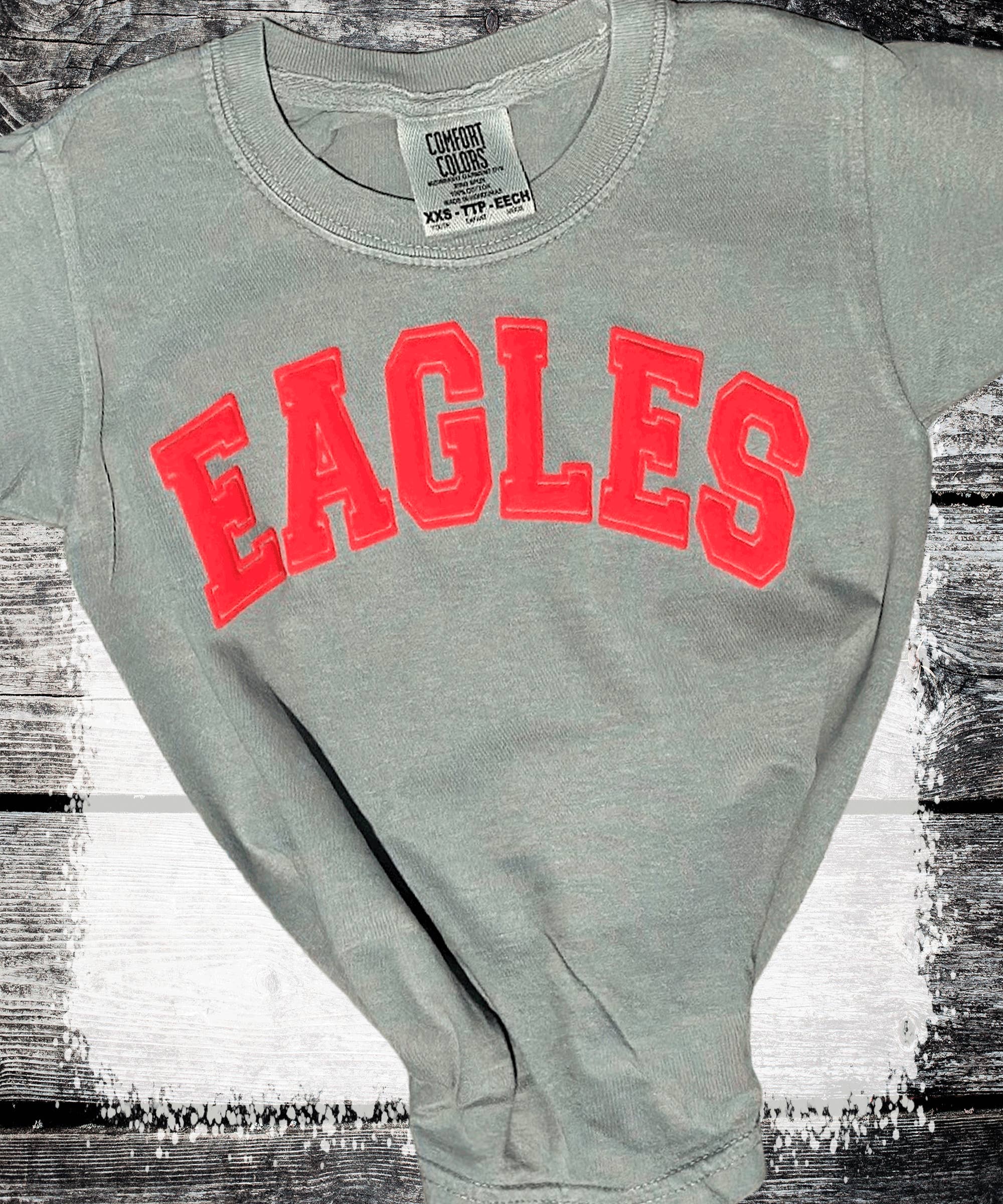 A Blessed Texas Mess Boutique - Vente Sweat-shirt à imprimés – femme - Custom Puff Vinyl School Team Spirit Comfort Colors