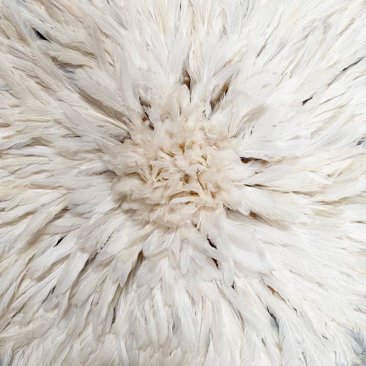 Craft Enterprises - Wholesale Decorative tabletop object - White JuJu Hat2