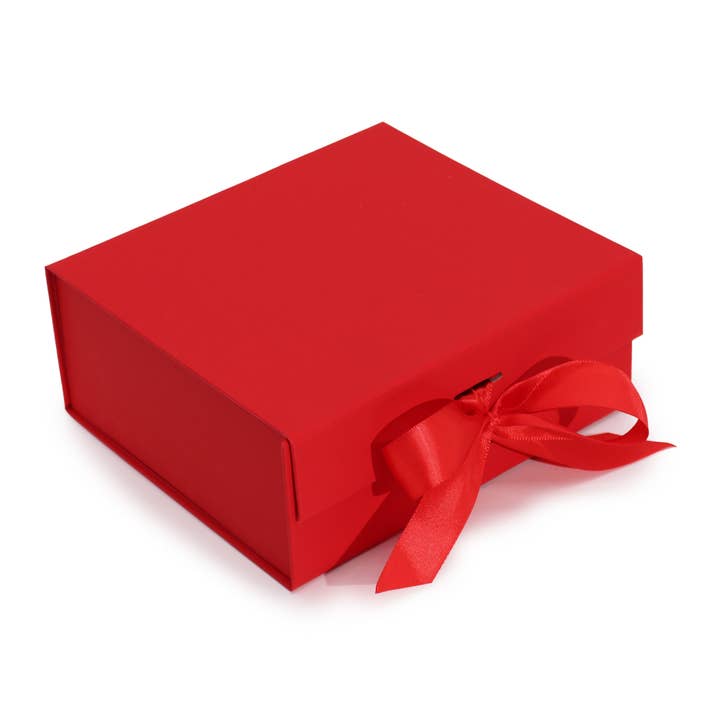 Gift Box with Bow - 20x18.2x8cm - Red for wholesale by AW Artisan