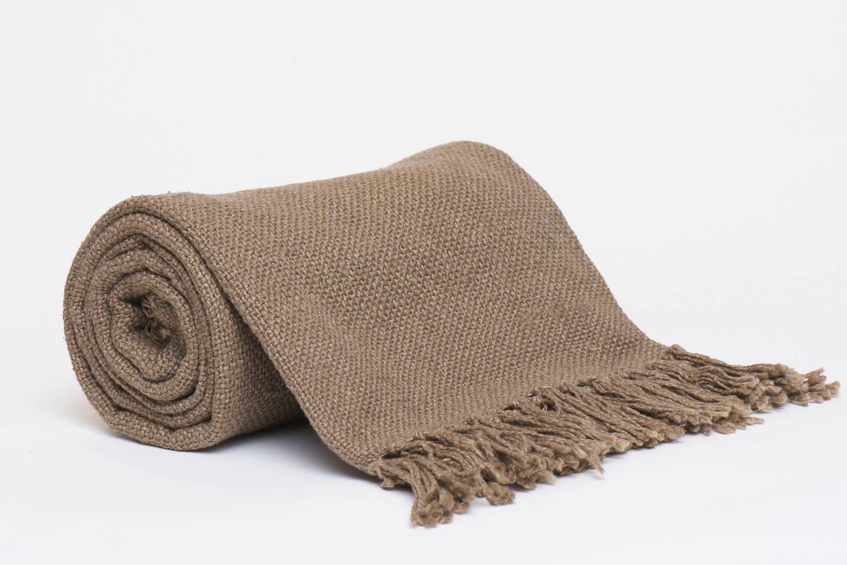 House Of Harkaari - Wholesale Throw Blanket - Interwoven Textured Throw with Fringe ends2
