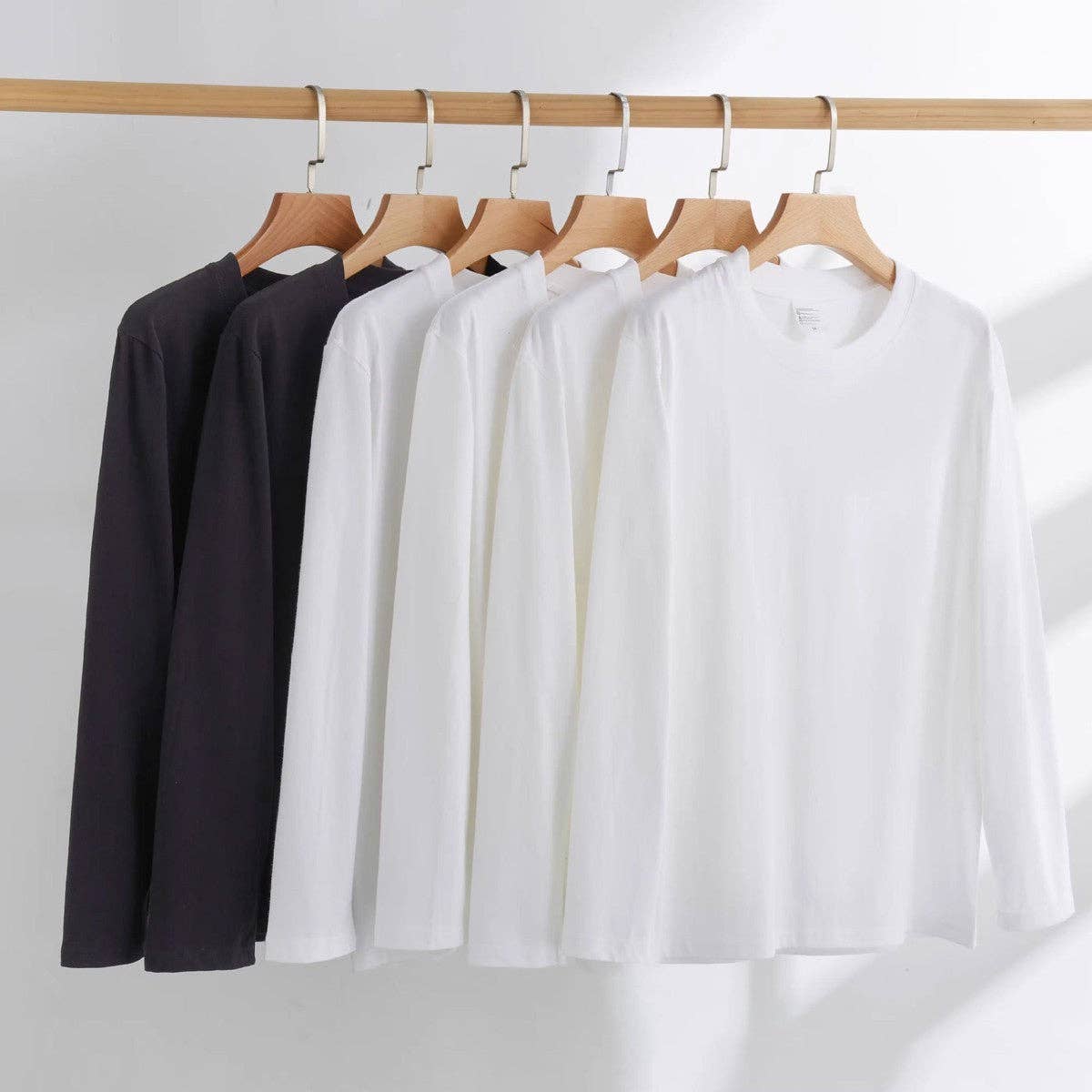 SALINA TRADING INC - Vente T-shirt – femme - T-shirt à manches longues uni en coton 230 g3