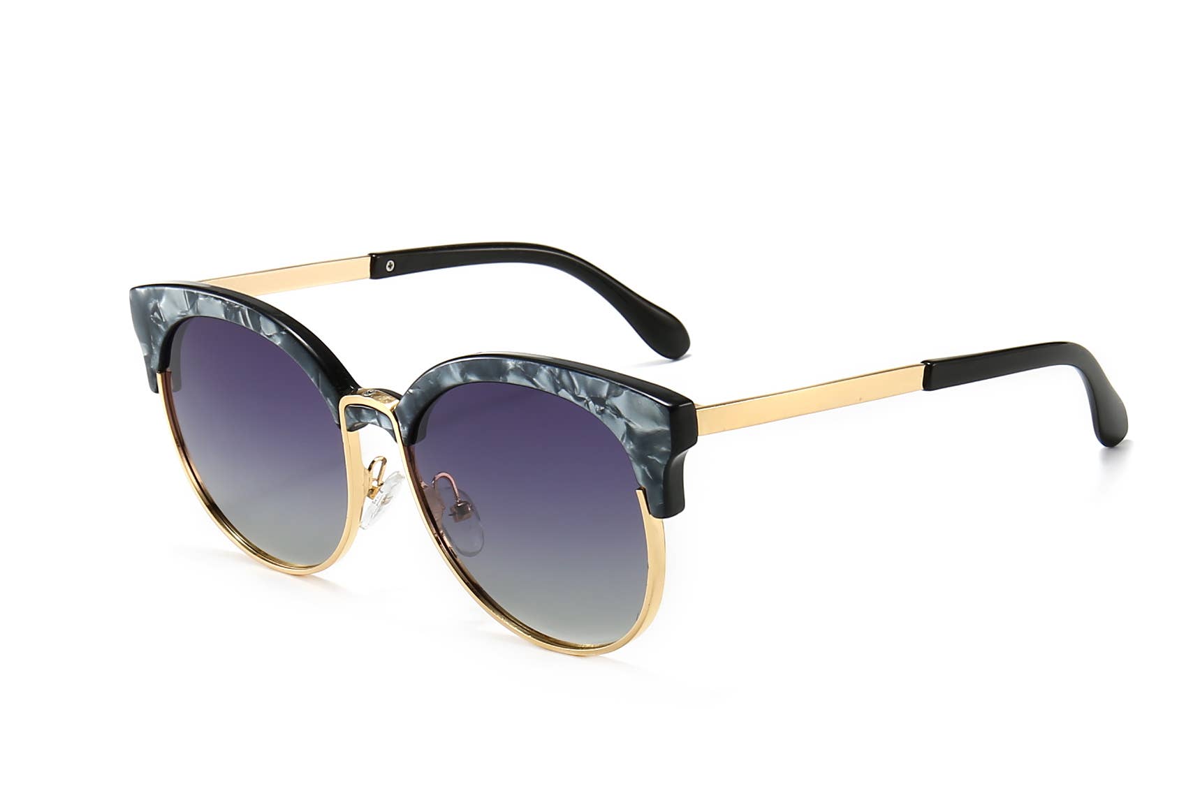 Trio Trading - Vente Lunettes de soleil – femme - Lot de 12 lunettes de soleil polarisées classiques à demi-monture assorties2