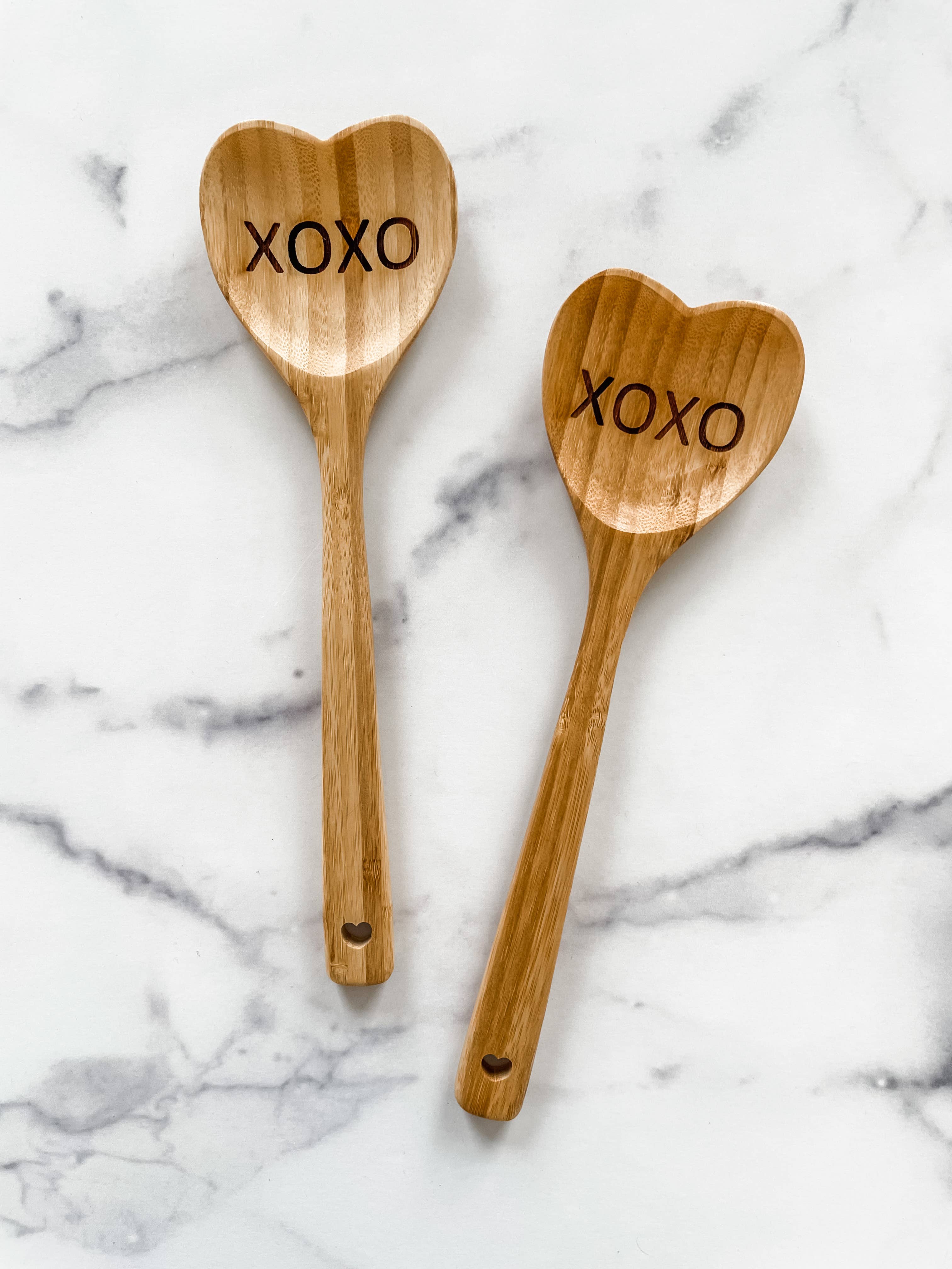 Wood & Ash - Wholesale Kitchen Spoon - Conversational Heart Wooden Spoons - Valentines Edition 3