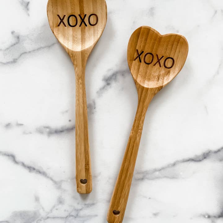 Wood & Ash - Wholesale Kitchen Spoon - Conversational Heart Wooden Spoons - Valentines Edition 3