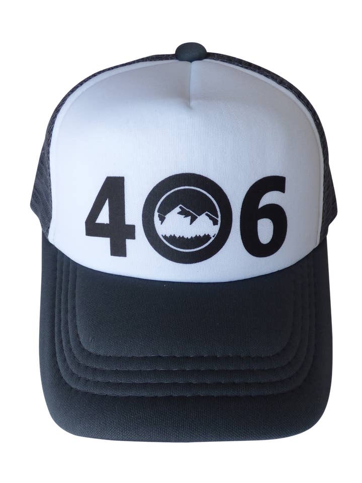 Erwachsene Schwarz mit schwarzem 406 Hut für den Großhandel von Montana Tees