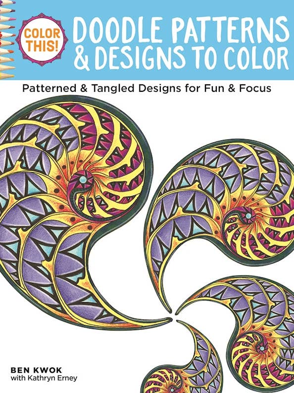 Color This! Doodle Patterns& Designs to Color-Adult Coloring for wholesale by Fox Chapel Publishing