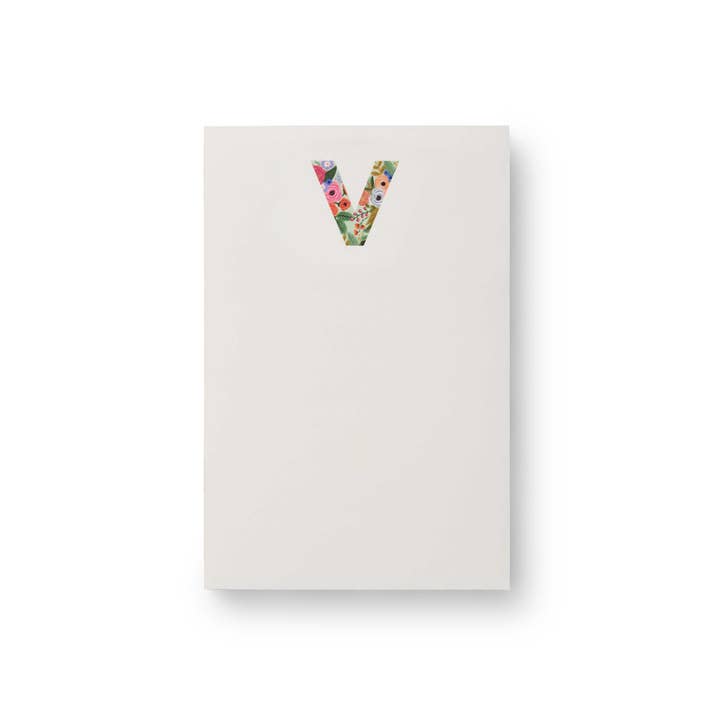 Rifle Paper Co. - Wholesale Notepad - Garden Party Monogram Notepad21