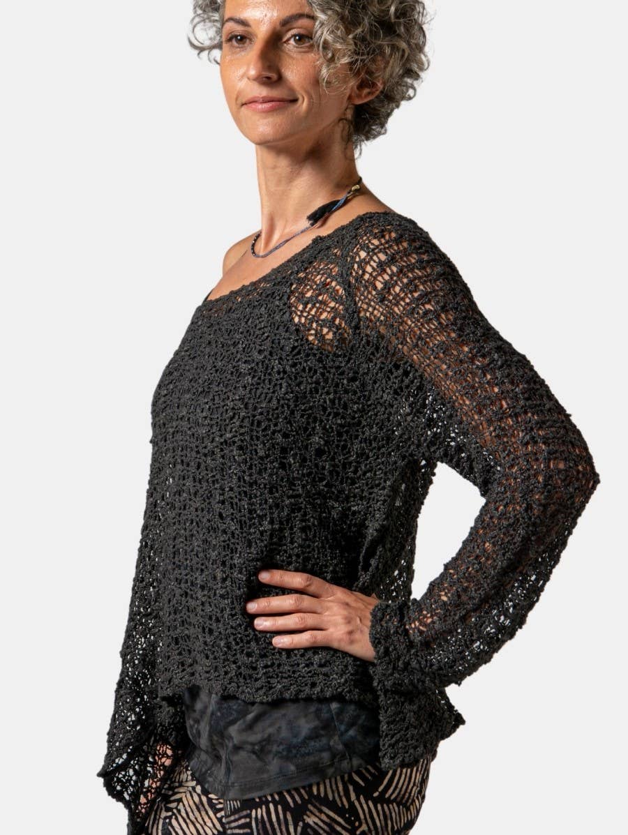 Hands To Hearts - Wholesale Tunic - Women's - Crocheted Long Sleeve Soul Warmer19