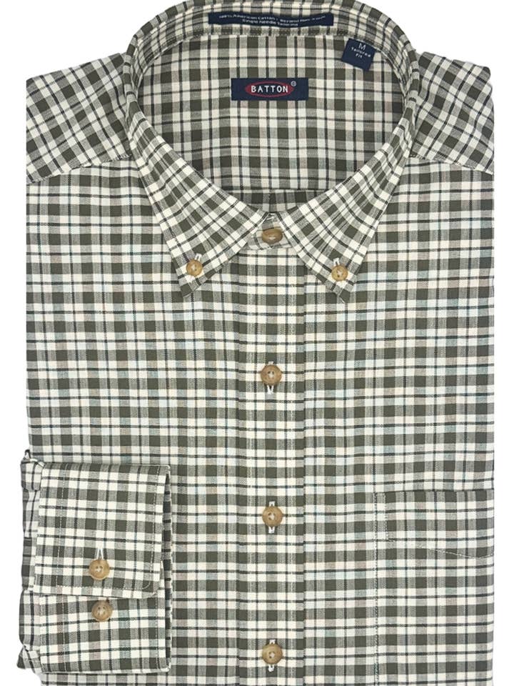 Doyle Non-Iron Cotton Sport Shirt for wholesale by Batton