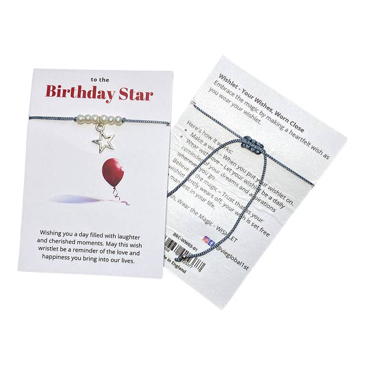 Pulsera Wish, cumpleaños para venta al por mayor de VIE