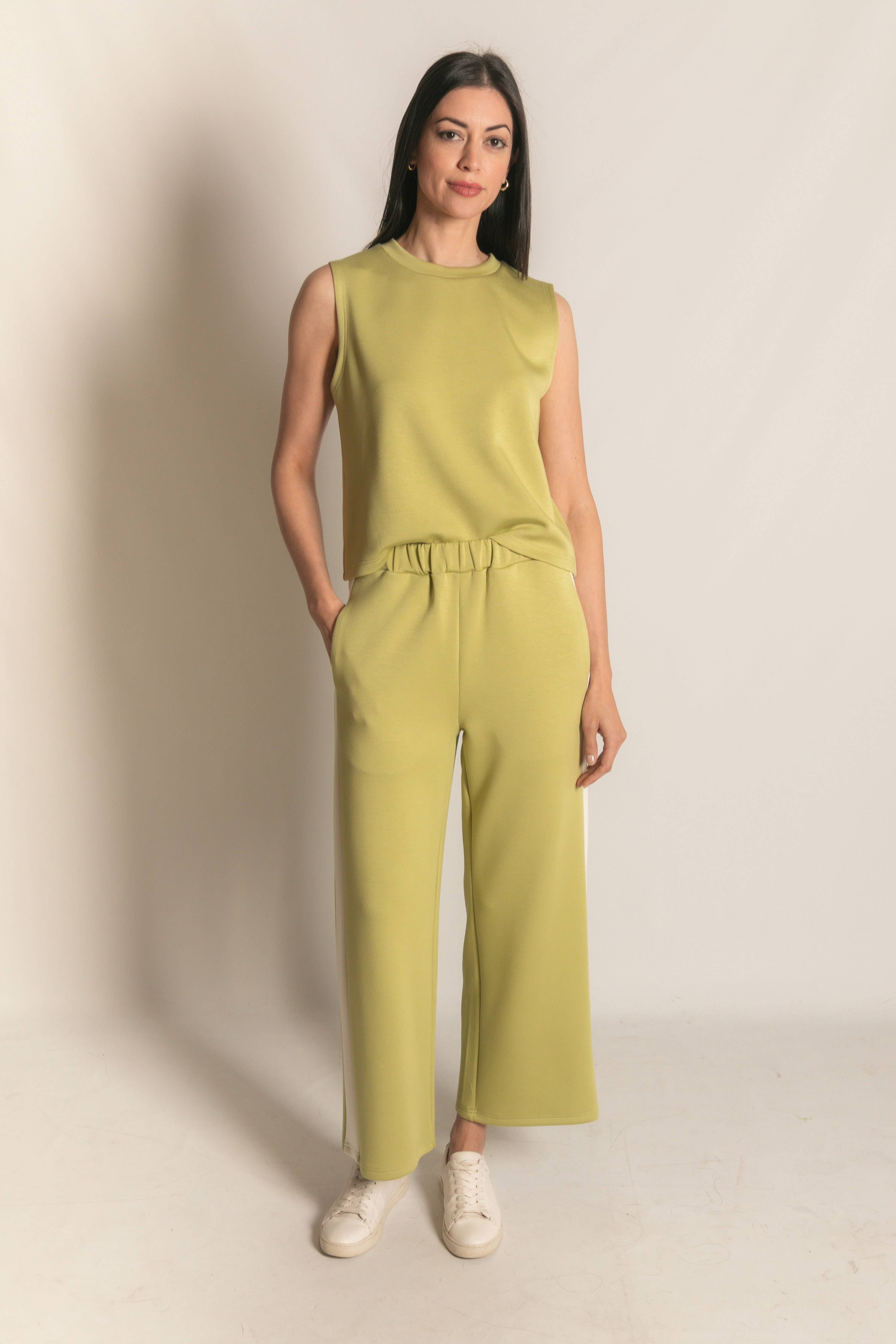 P. CILL – wholesale Byxor - Dam – P. CILL Butter Modal Sidorandiga Byxor med breda ben70