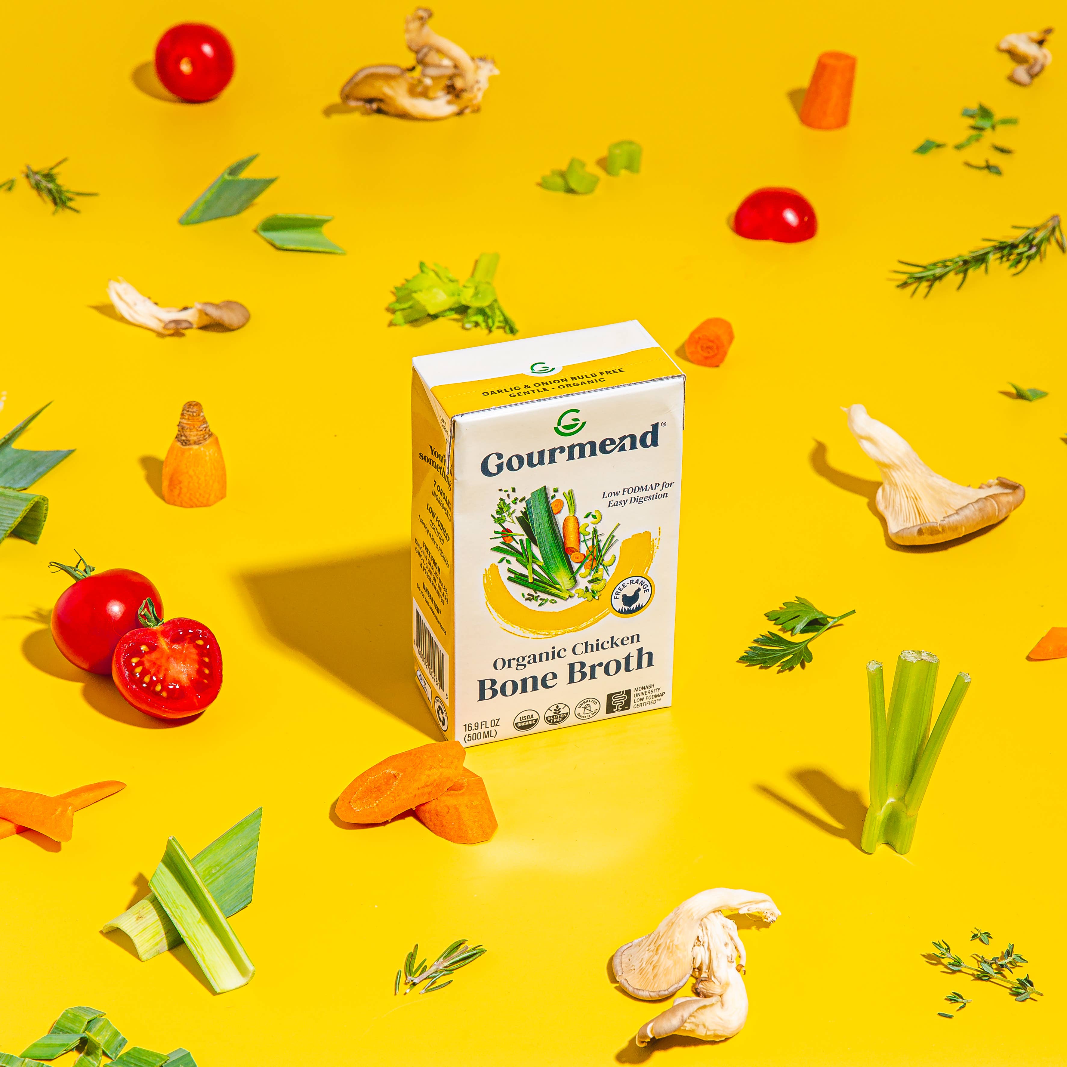 Gourmend Foods - Wholesale Broth - Chicken Bone Broth (Organic, Low FODMAP, Unsalted)4