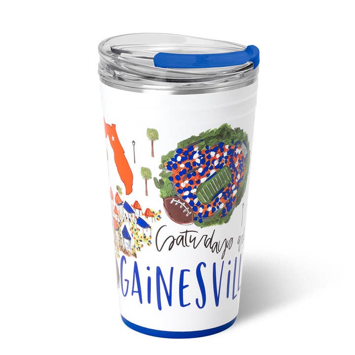 Saturdays in Gainesville Party Cup (24oz) for wholesale by Swig Life
