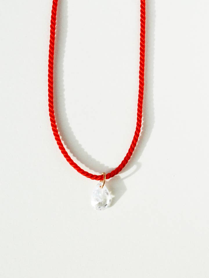 Collier en corde Kira pour la vente par Gem & Blue