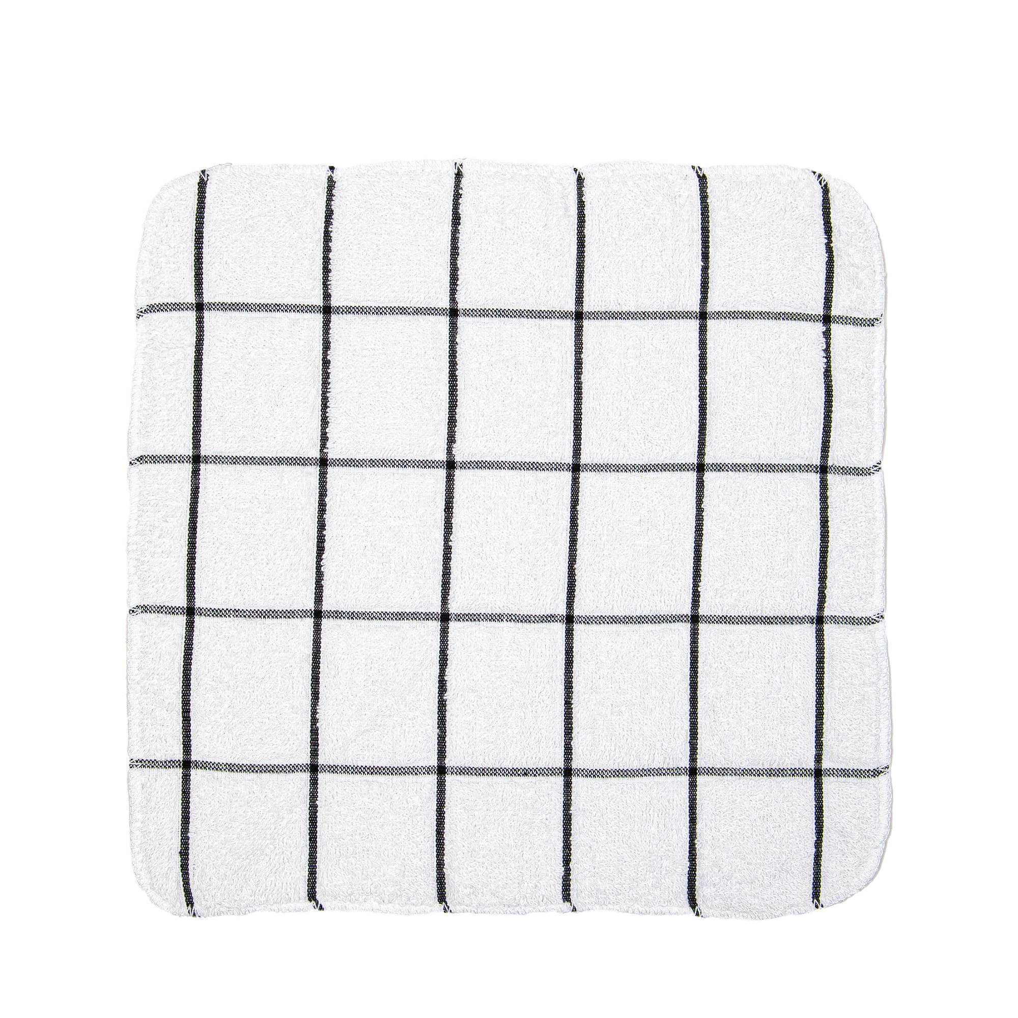 Arkwright Home - Wholesale Dishcloth - Cooks Kitchen Dishcloths (12 Pack), Cotton 12x12 Striped10