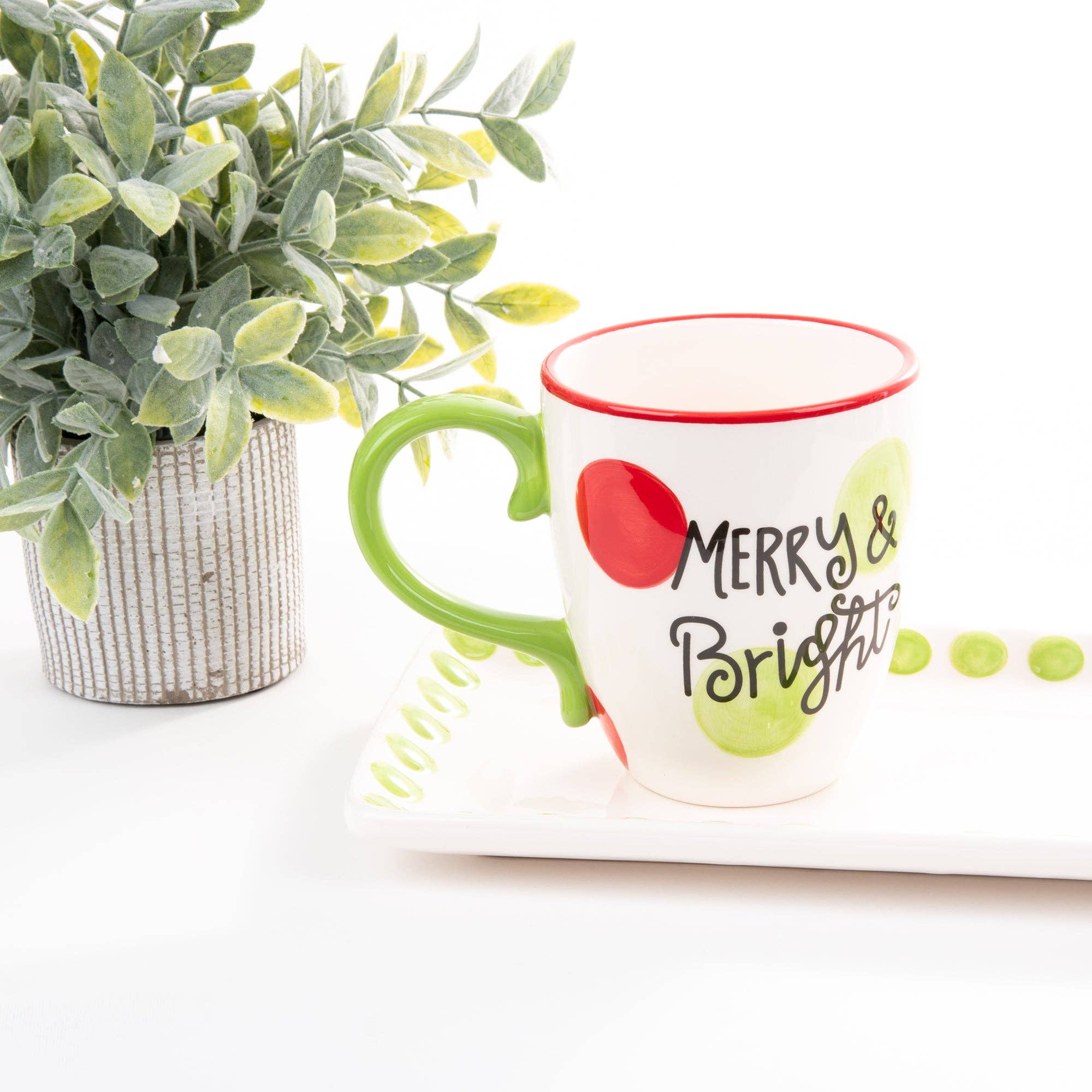 Mainstreet Collection - Venta al por mayor Taza - Tazas de café navideñas versadas4