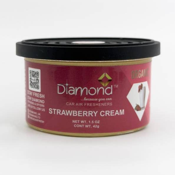 Strawberry Cream Car Air Freshener for wholesale by Diamond car air fresheners