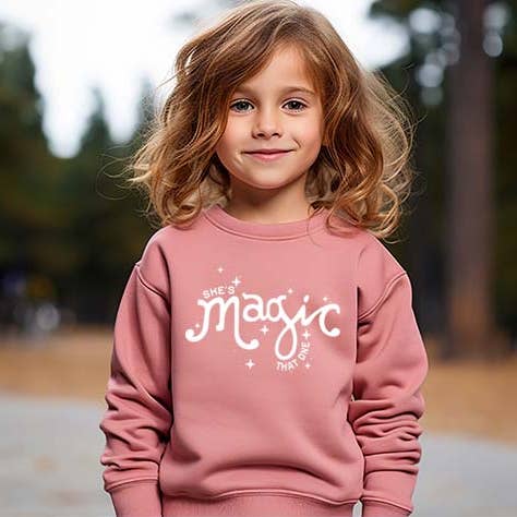 Holland Ave Clothing - Wholesale Sweatshirt - Kids - She is Magic | Girls Sweatshirt3
