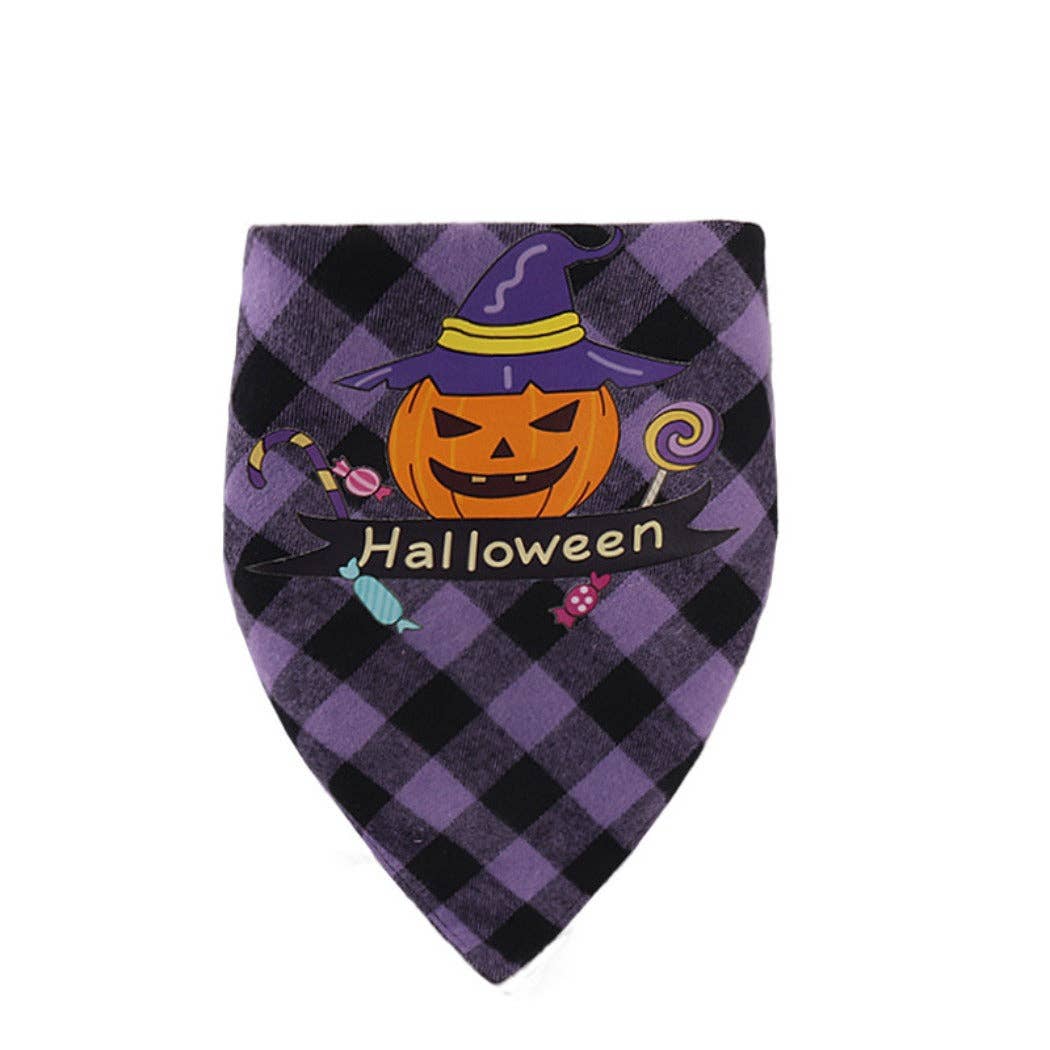 Cheerhunting – Engroshandel Bandana - Hund – Halloweek – Kæledyr Halloween Bandana1