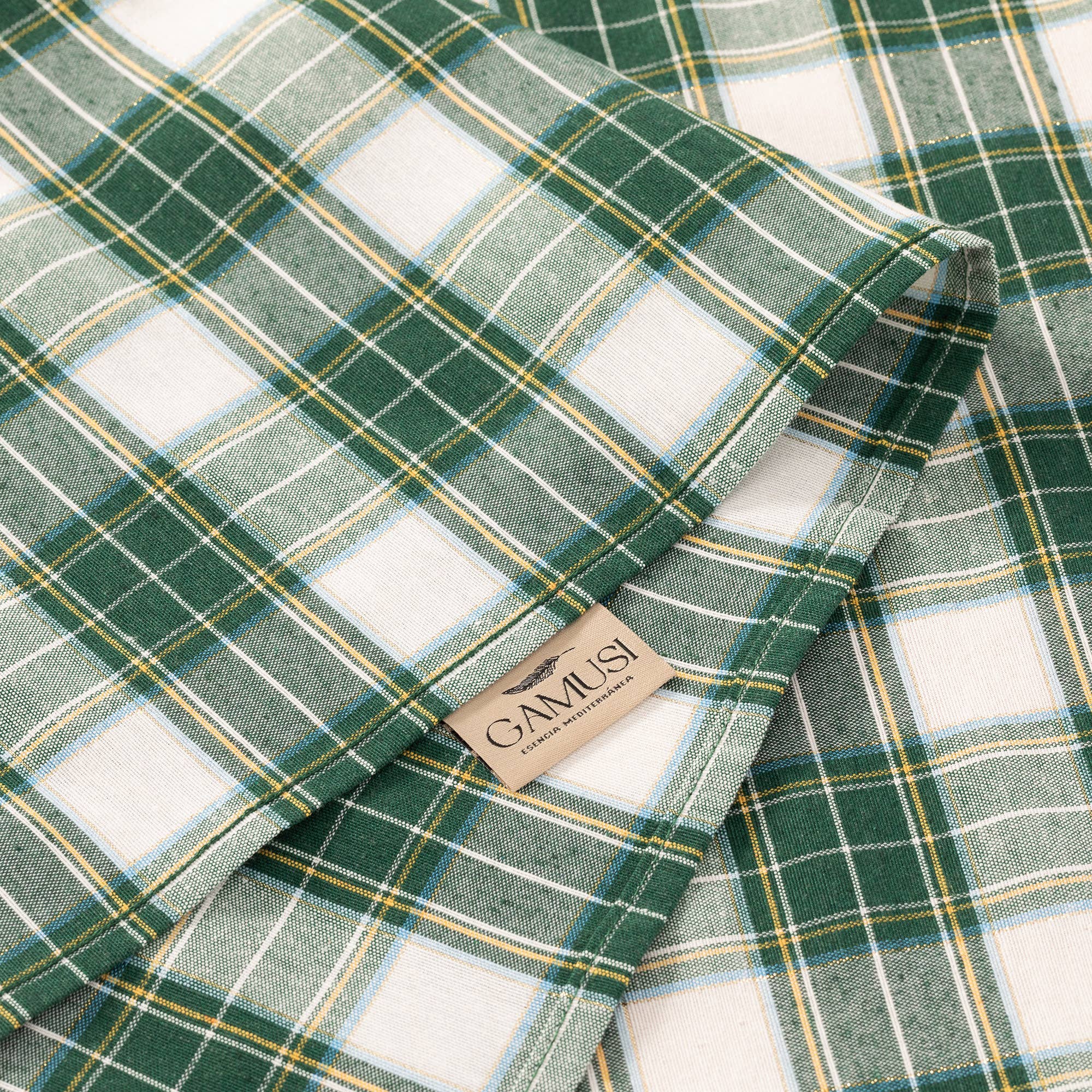 GAMUSI – wholesale Duk – Julduk bomull jacquard rutig CHECK22