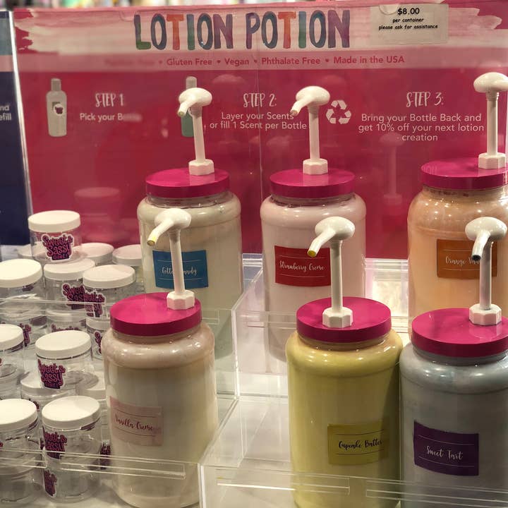 The Naked Bomb by Sweet & Sassy - Wholesale Body Cream/Lotion - Lotion Potion Starter Set2